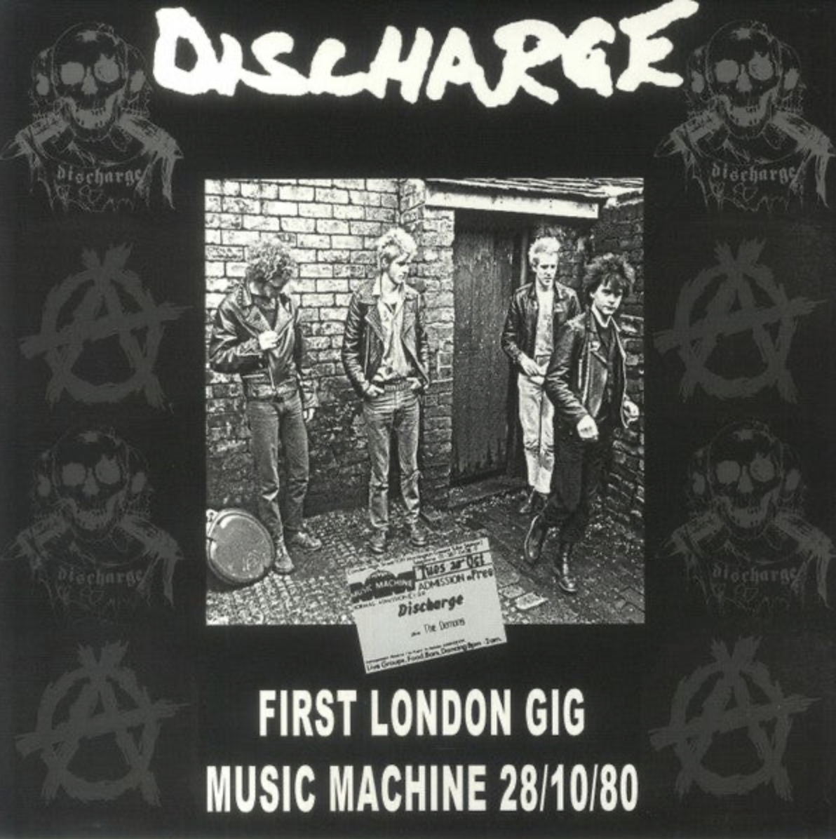 Discharge ‎- First Ever London Show 'Music Machine'28/10/80 LP